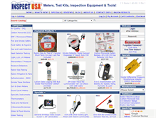 Tablet Screenshot of inspectusa.com